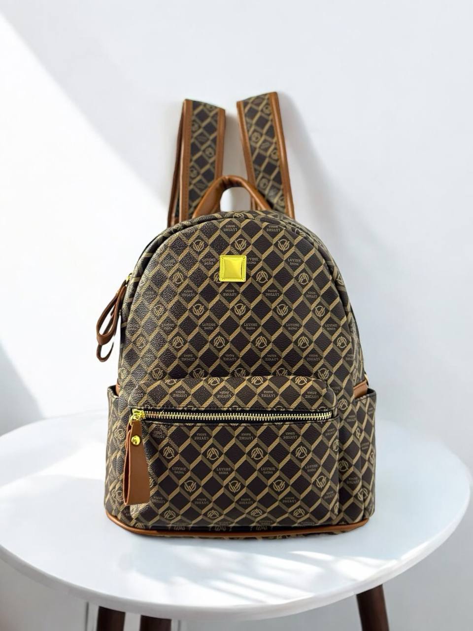 Жіночий рюкзак (еко-шкіра/великий) м.800-15