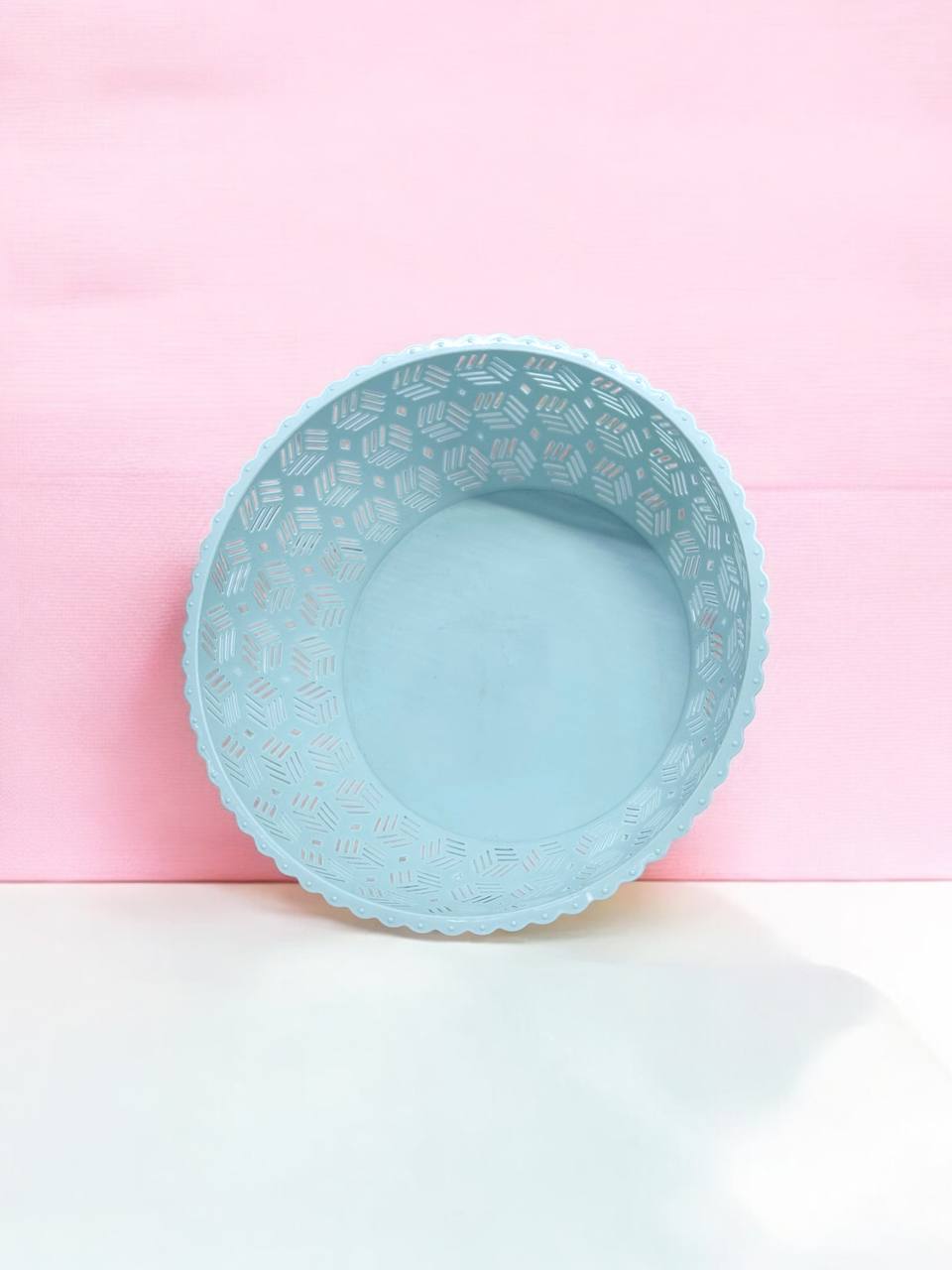 Корзина кругла (пластик) 25*9 м.3388-2509