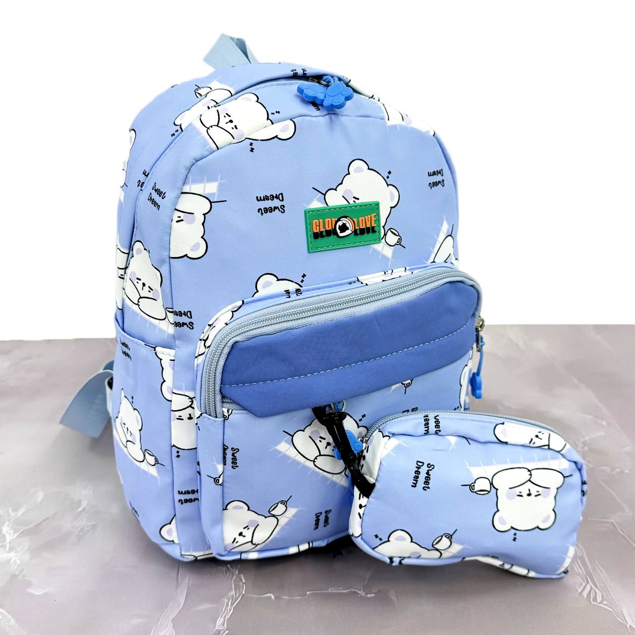 Дитячий рюкзак+монетниця (плащівка) м.YH272