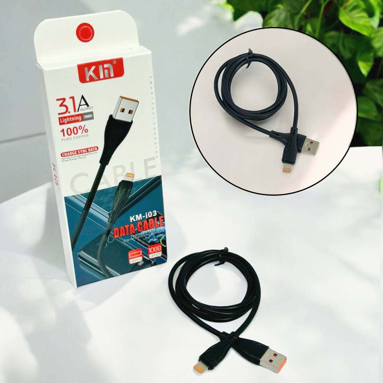 USB кабель Lightning KIN м.KM-i03
