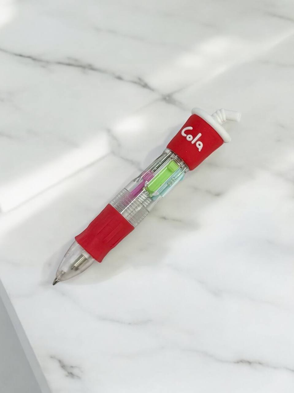 Ручка кулькова 4-х кольорова mini м.125-4