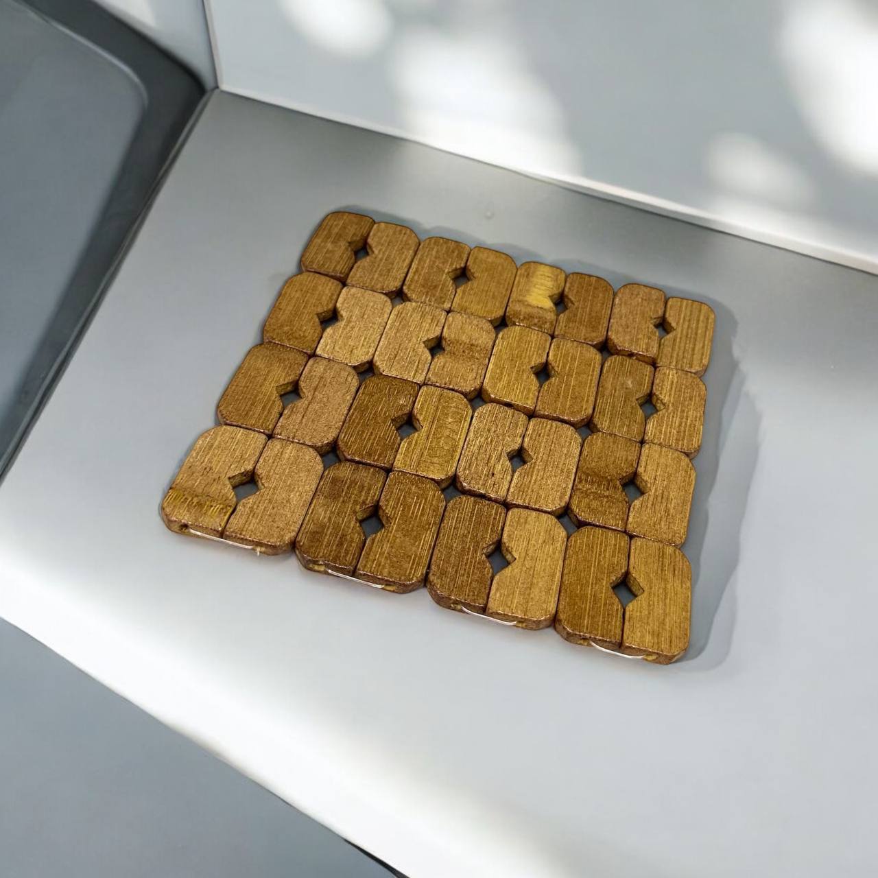 Підставка під гаряче (дерев'яна) 15*15см м.wt6020-58
