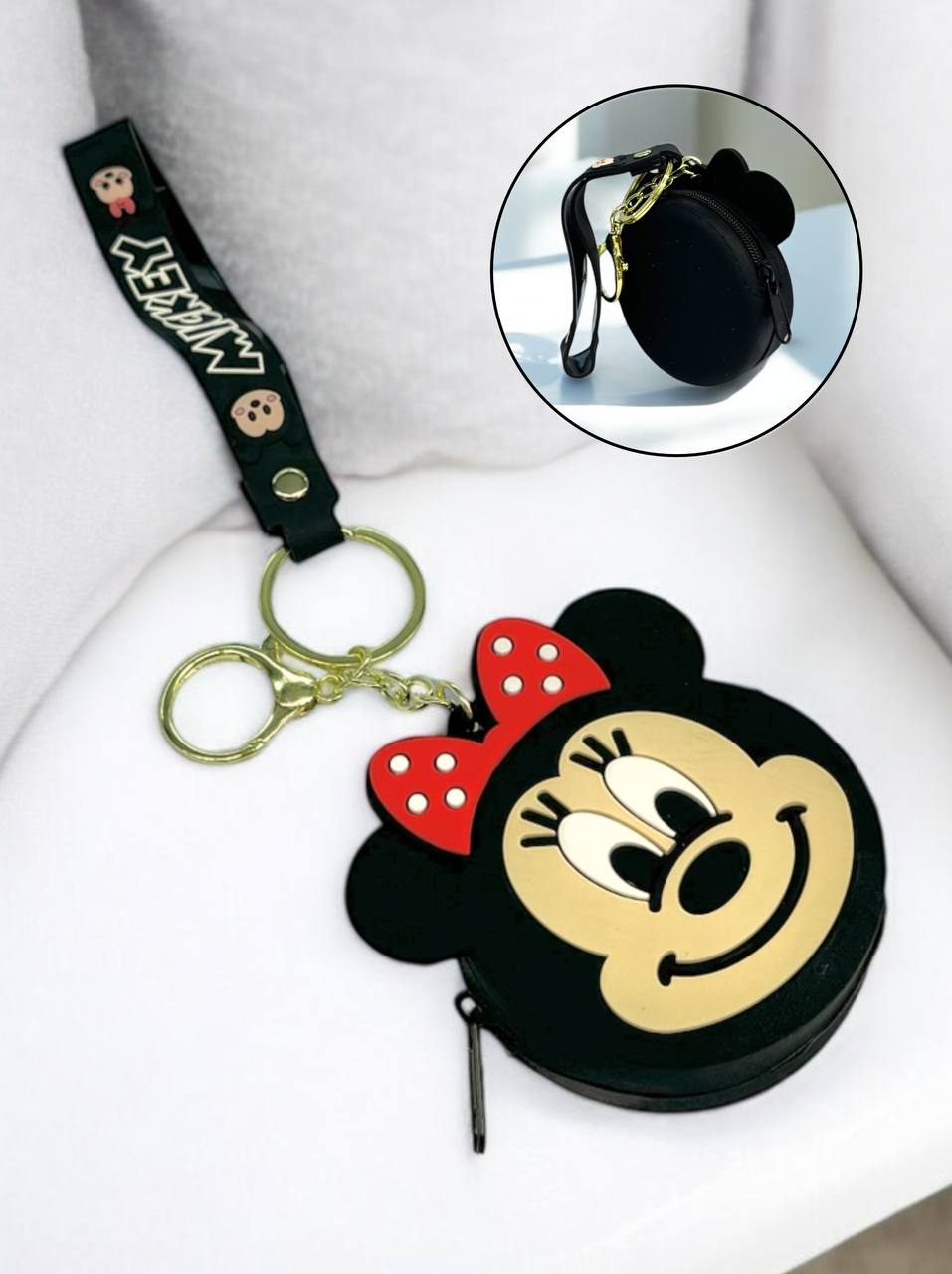 Гаманець-брелок (силікон) MICKEY м.1