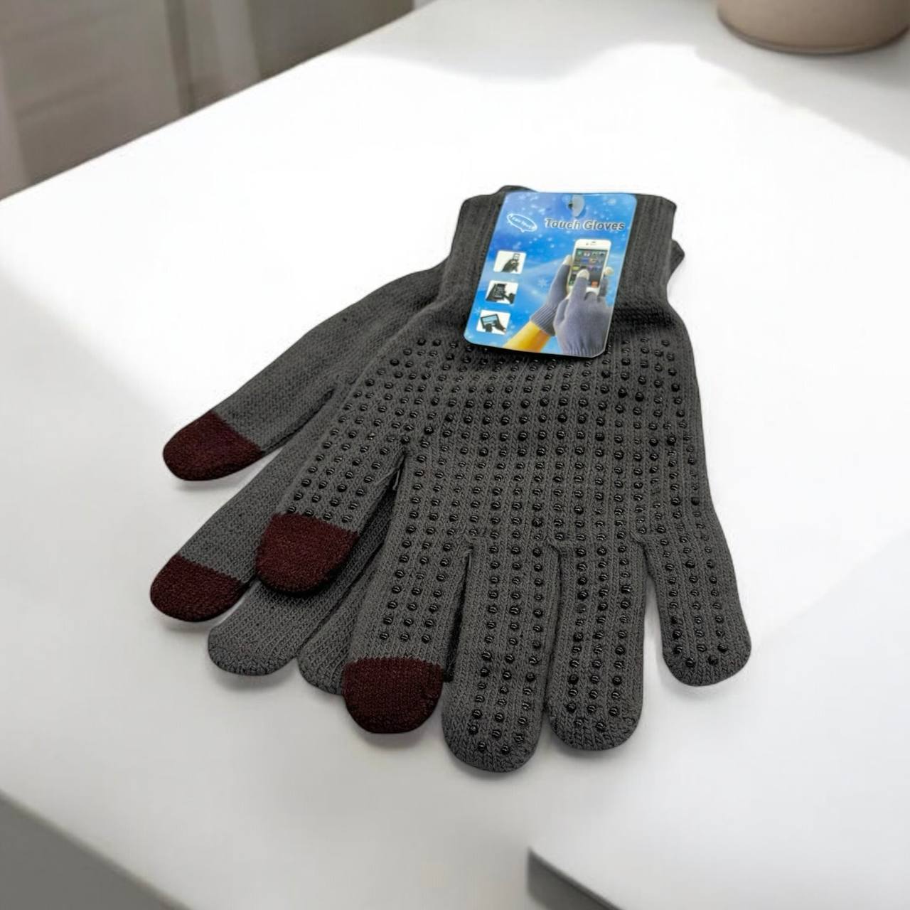 Рукавиці-пальчата Touch Gloves (тонка в'язка) м.2