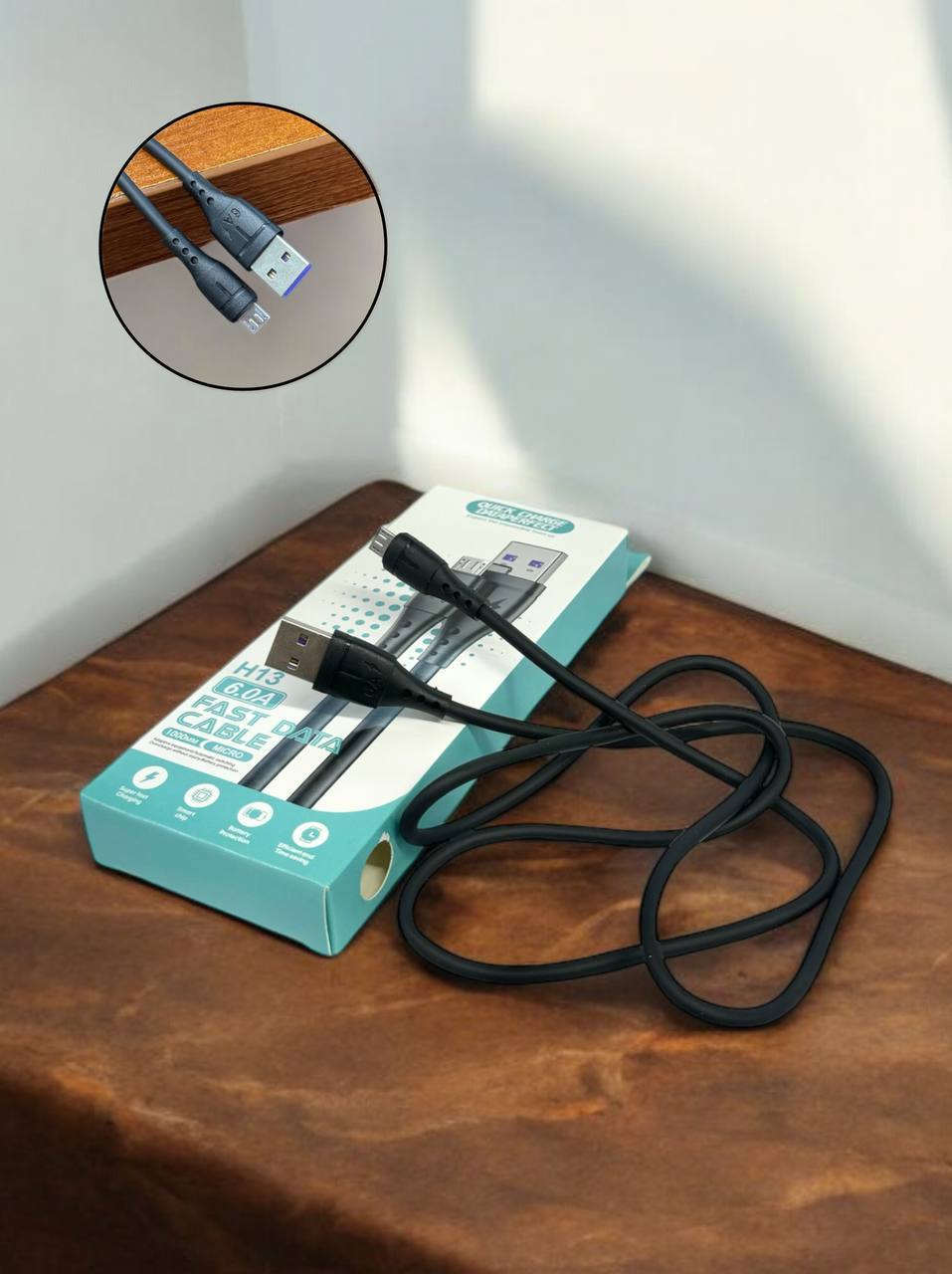 USB кабель Micro м.H675-V
