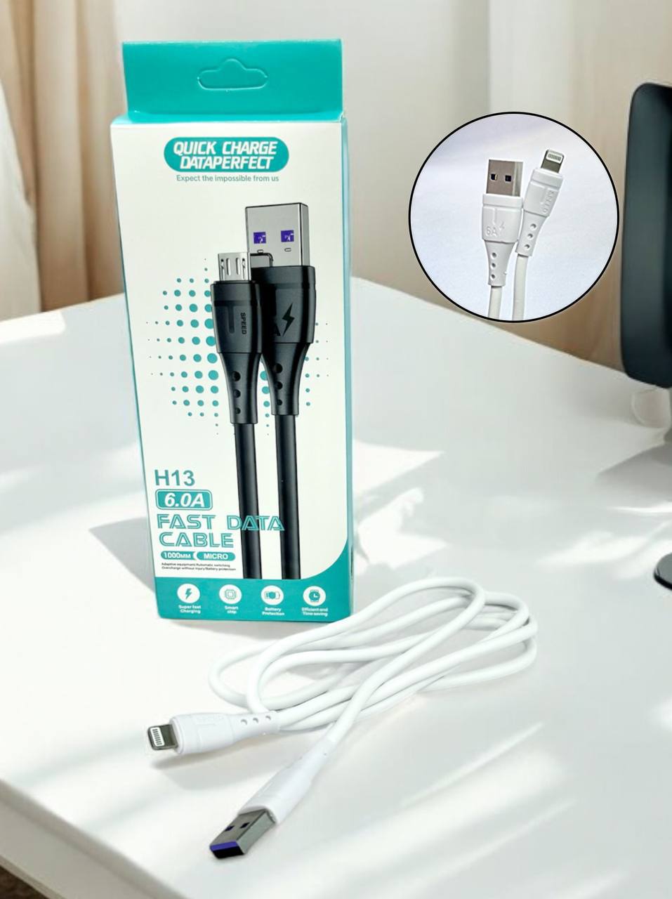 USB кабель для айфона Lightning м.H675-V