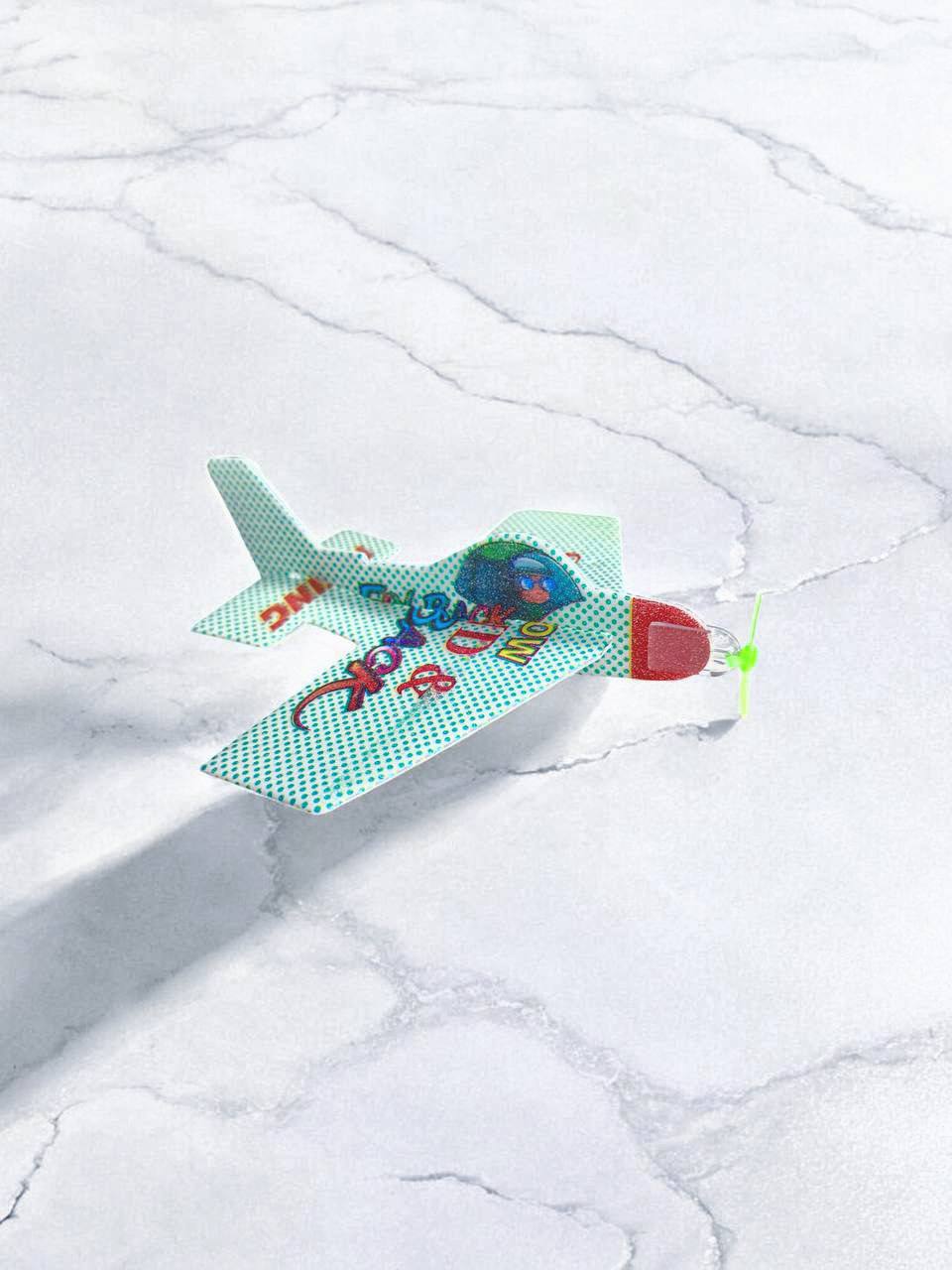 Іграшковий літачок (пенопласт) FLY BACK