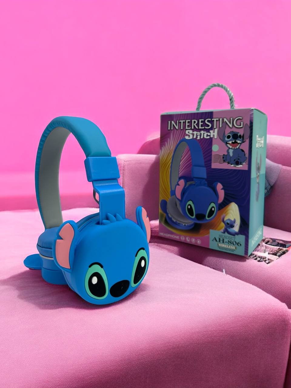 Бездрот.bluetooth навушники Stitch м.AH-806