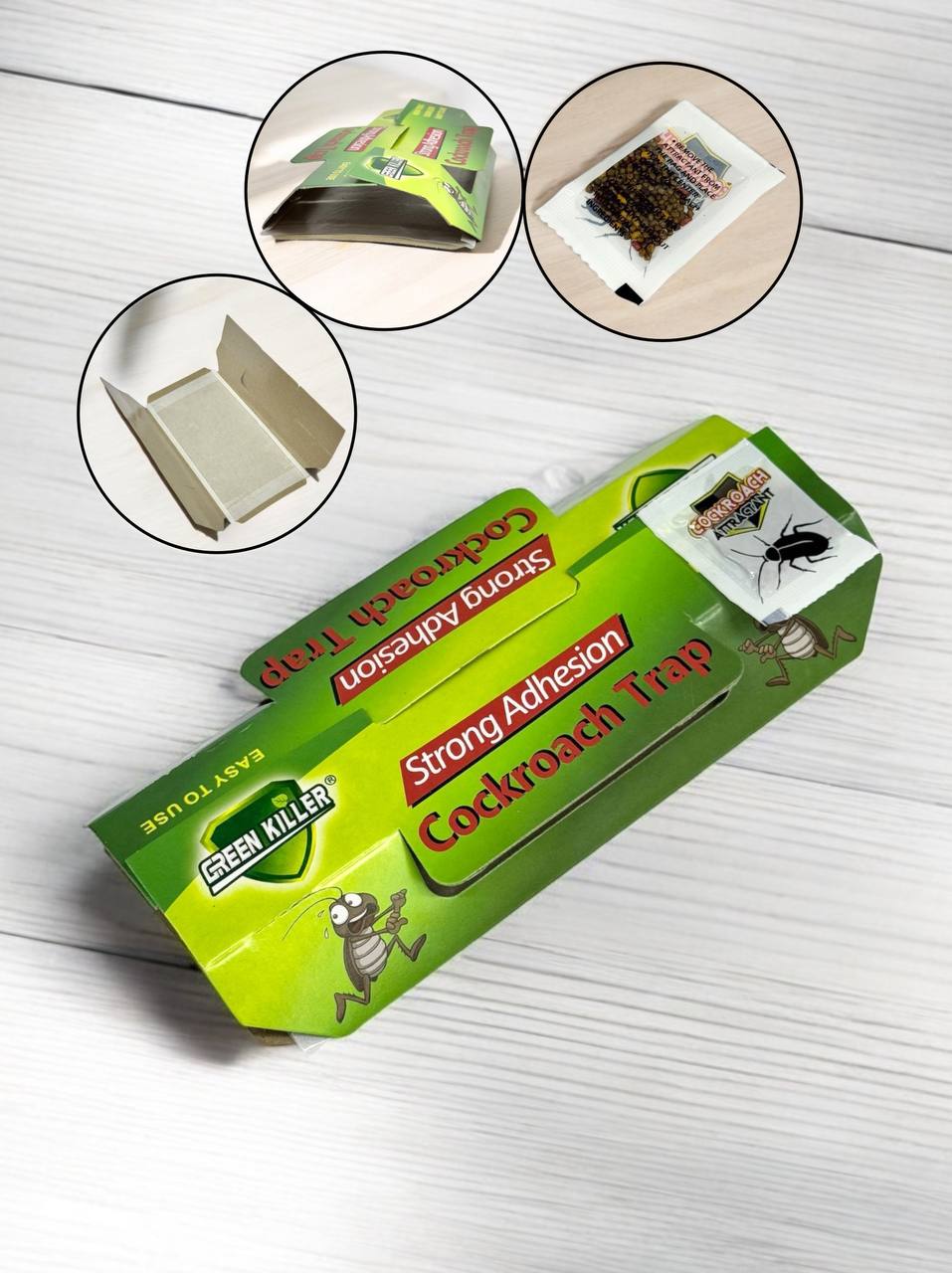 Пастка клейка від тарганів GREEN KILLER м.GS-607