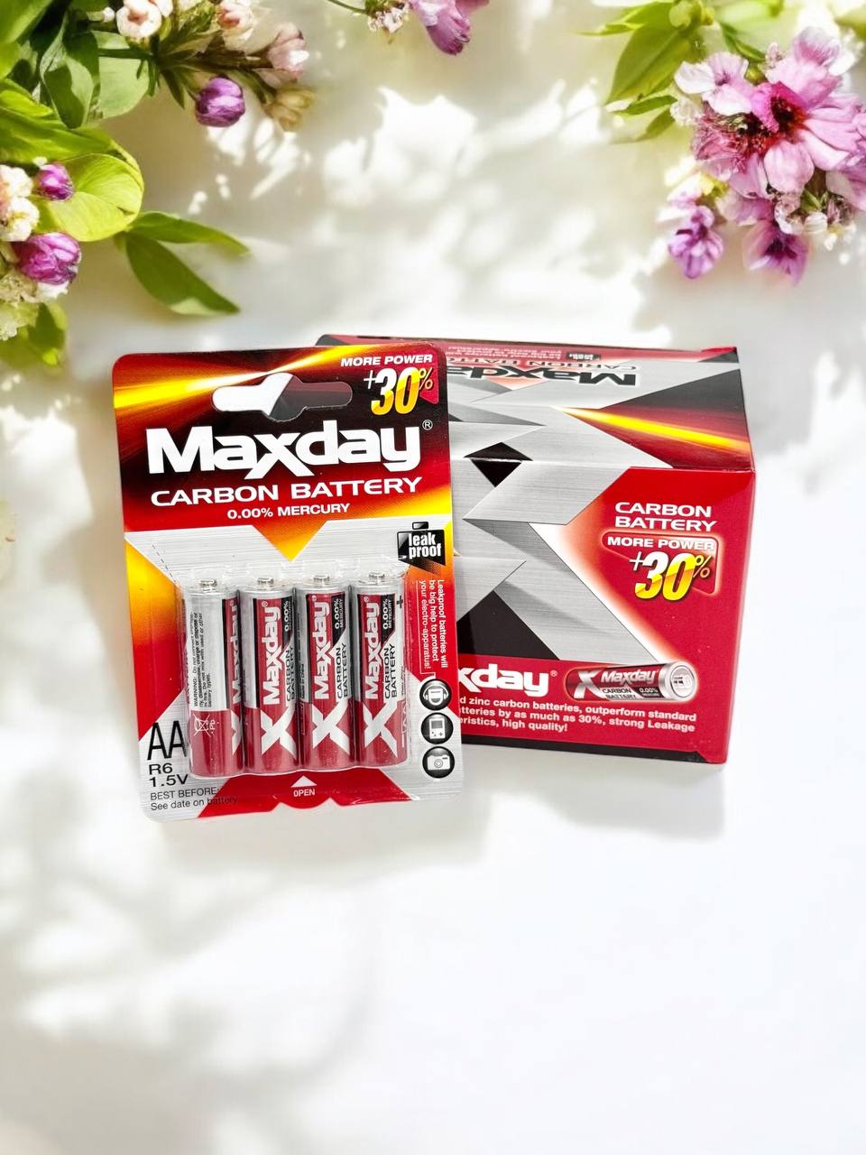 Батарейки Maxday м.AA R06 (блістер) 4шт