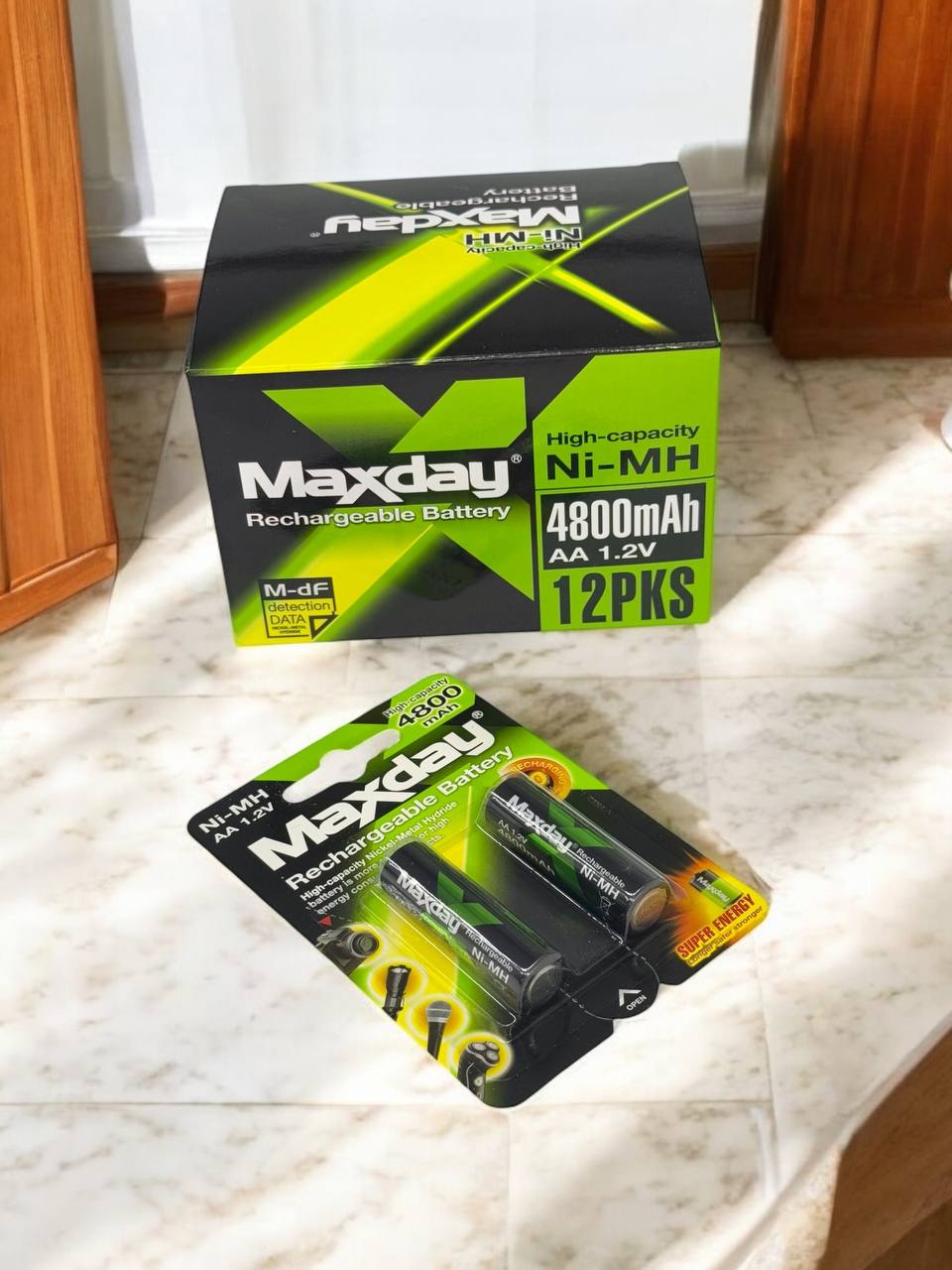 Акум.батарея Maxday Ni-Mh 4800mah м.AA (бліст) 2шт