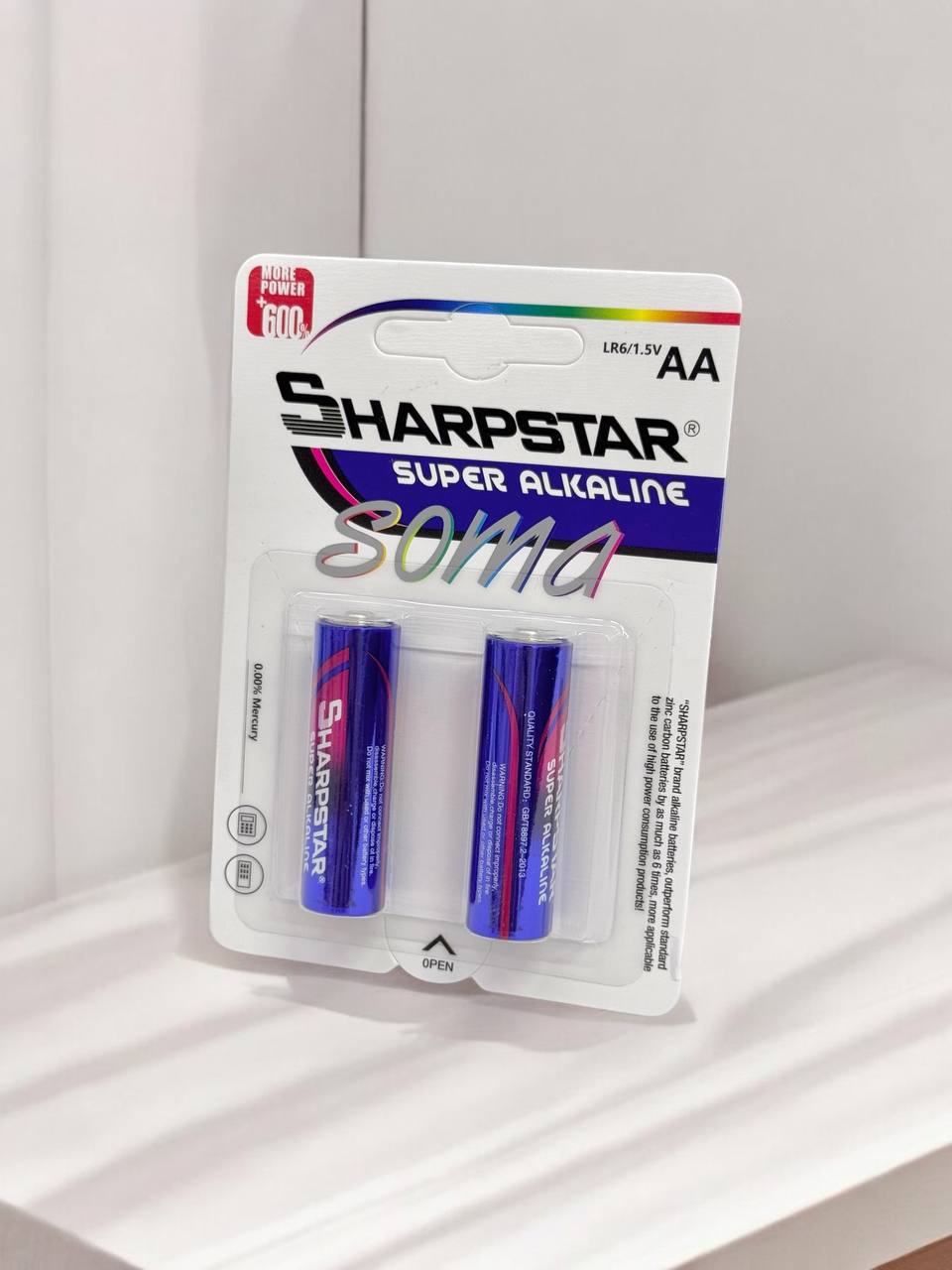 Батарейки SHARPSTAR AA LR6  (блістер) 2шт