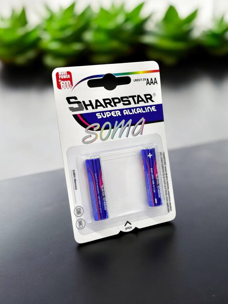 Батарейки SHARPSTAR AAA LR03 (блістер) 2шт