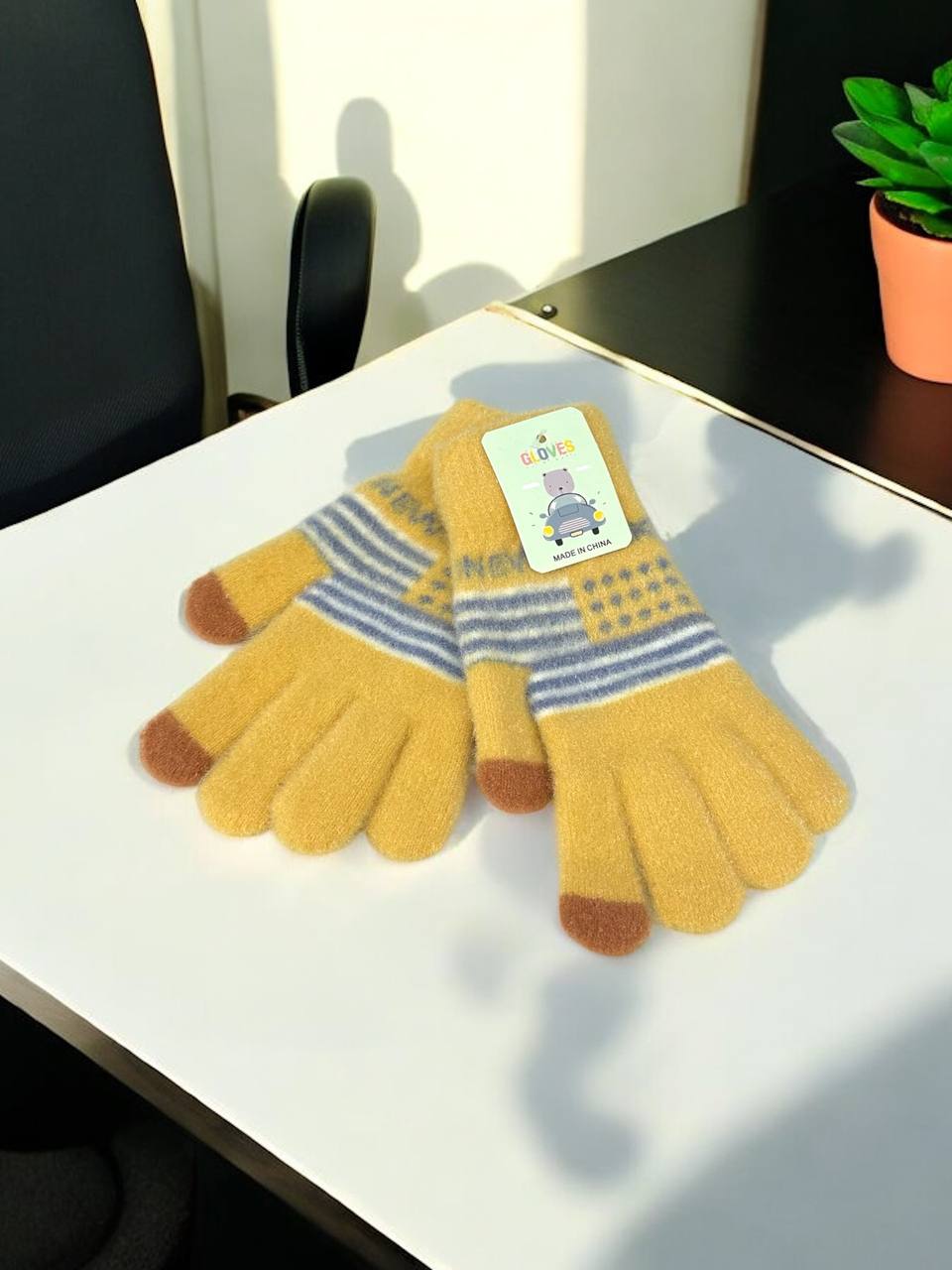 Рукавиці-пальчата Gloves дитячі (тонка в'язка) м.2