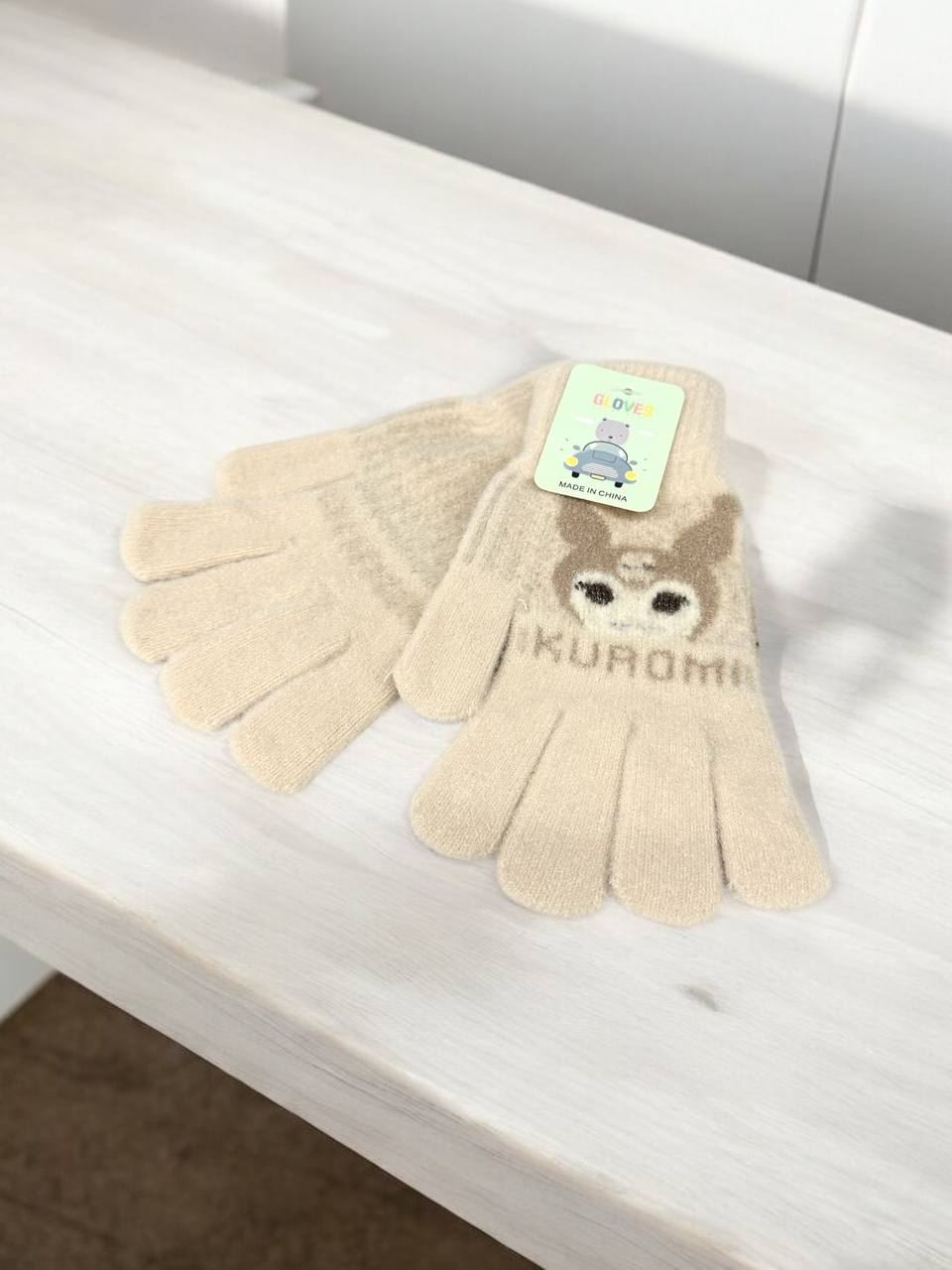 Рукавиці-пальчата Gloves дитячі (тонка в'язка) м.3