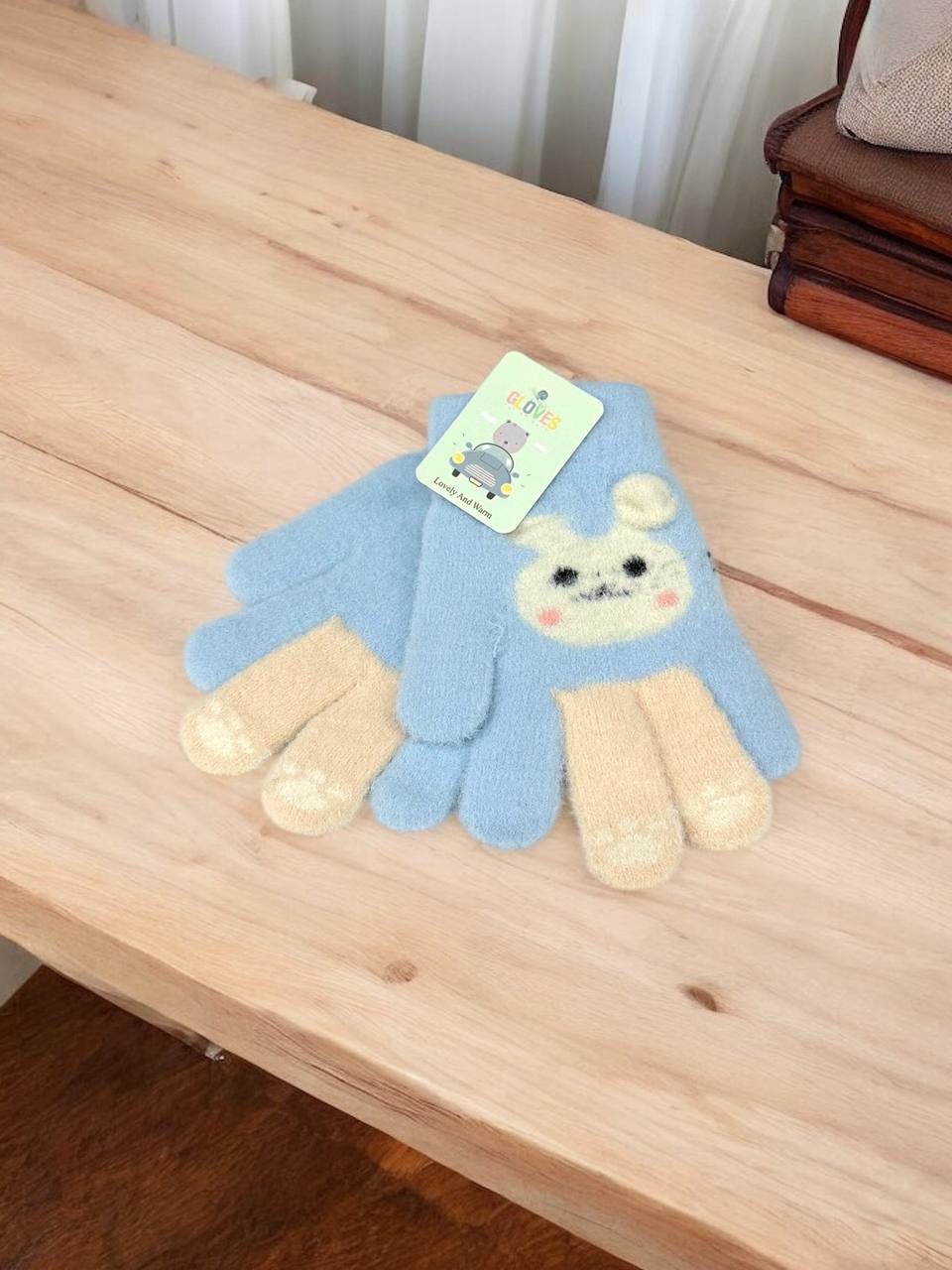 Рукавиці-пальчата Gloves дитячі (тонка в'язка) м.5