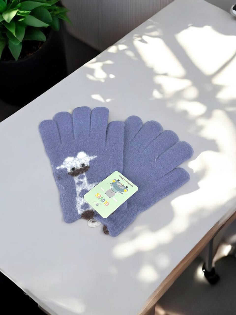 Рукавиці-пальчата Gloves дитячі (тонка в'язка) м.9