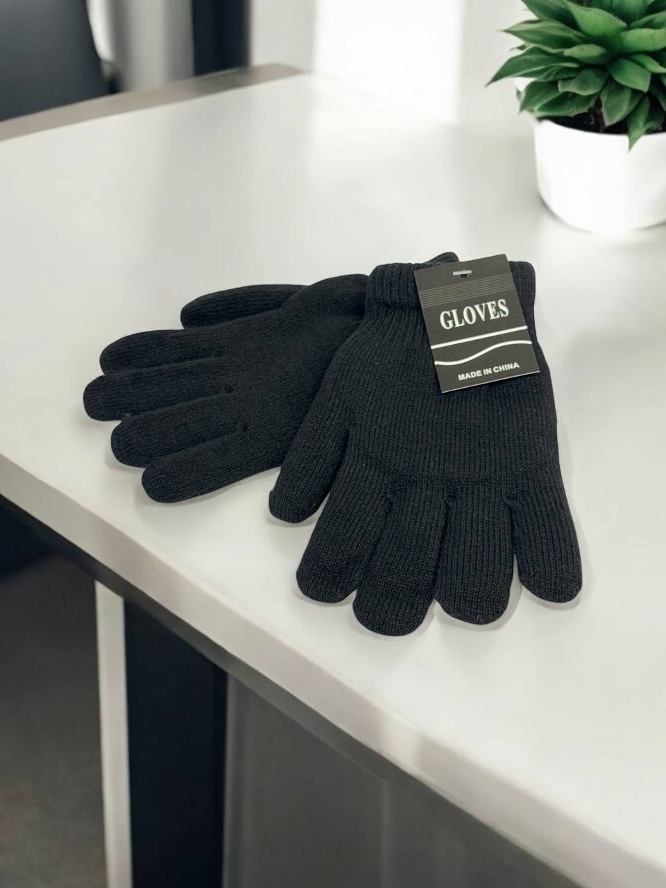 Рукавиці-пальчата Gloves (тонка в'язка) м.517-18