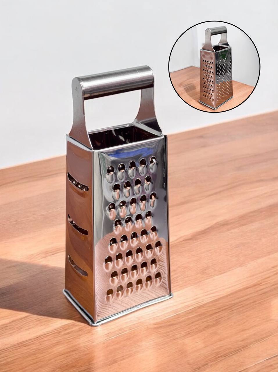 Тертка 4-х стороння (нерж.сталь) GRATER м.694