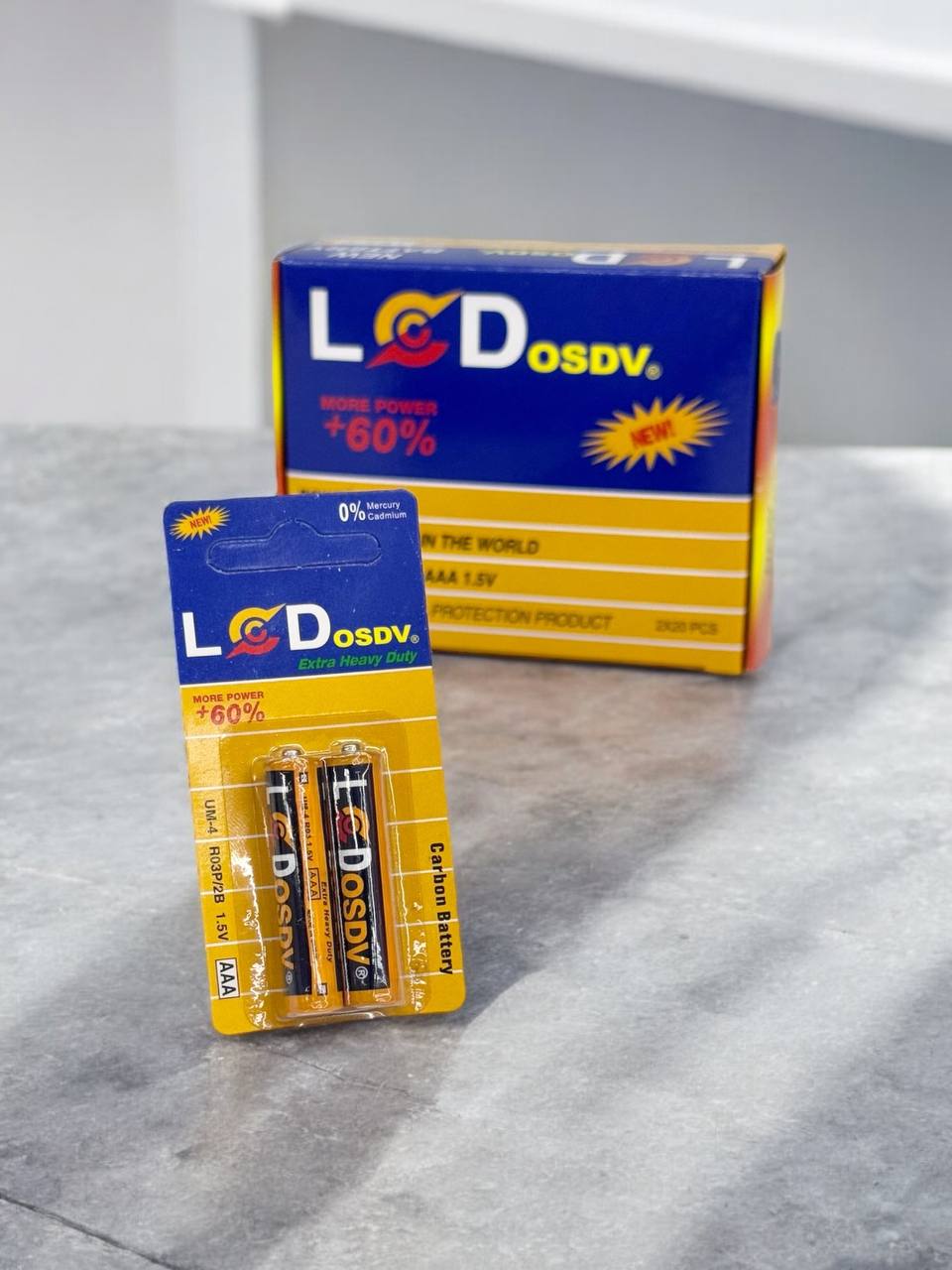 Батарейки LCD.osdv R03P (міні пальч/блістер) 2шт