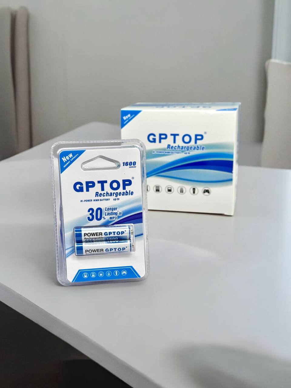 Батарейки GPTOP R03 (міні пальчикові/блістер) 2шт