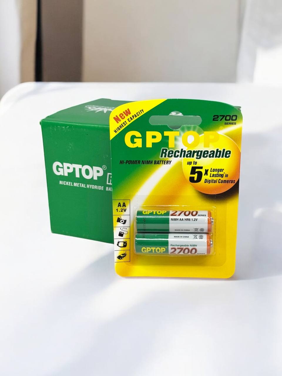 Батарейки GPTOP HR6 (пальчикові/блістер) 2шт