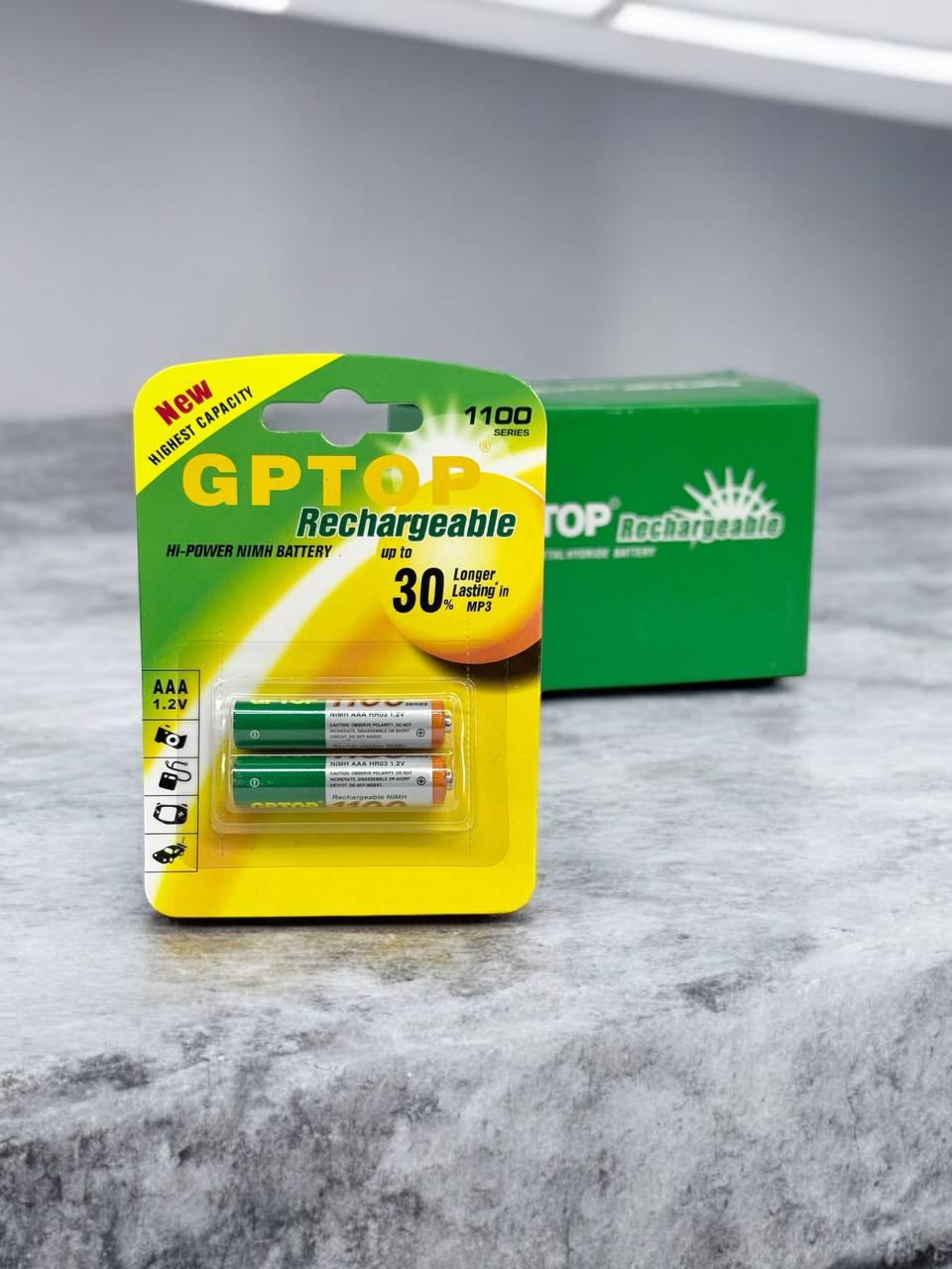 Батарейки GPTOP HR03 (міні пальчикові/блістер) 2шт