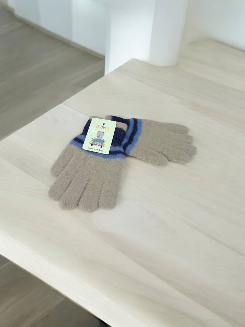 Рукавиці-пальчата Gloves дитячі (тонка в'язка) м.11/6