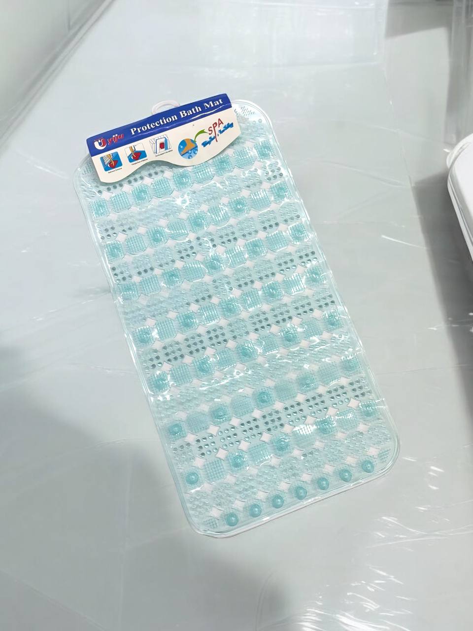 Килимок антиковзаючий д/ванної (силікон) 35,5*66 м.35176-12