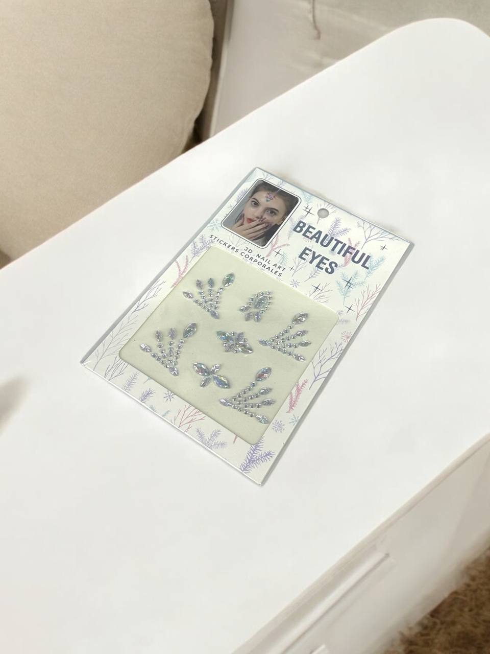 Наліпки-стрази для обличчя м.2715-12/6