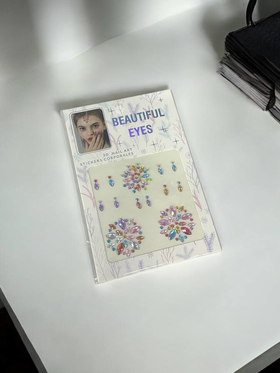 Наліпки-стрази для обличчя м.2715-12/11