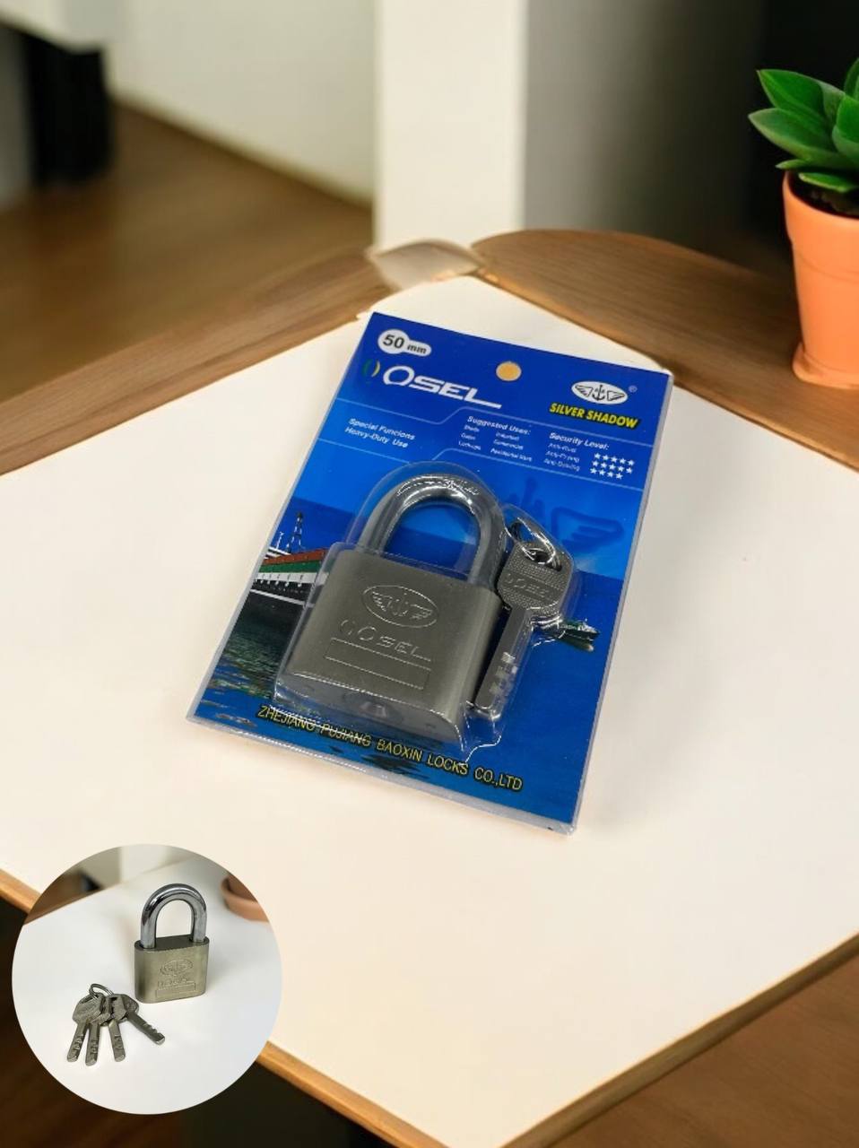 Замок навісний OSEL 50мм м.GS2250
