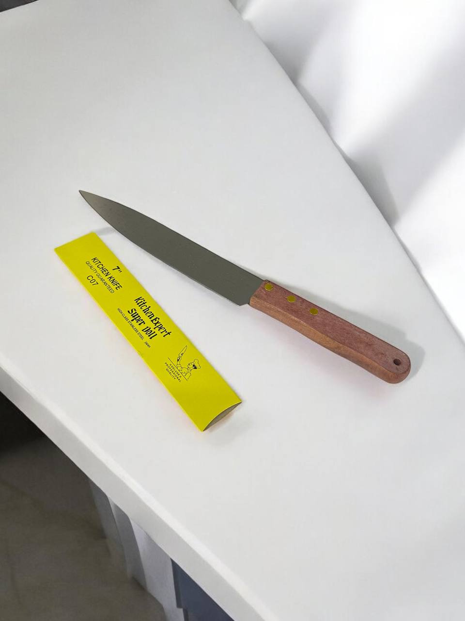 Ніж кухонний (дерев'яна ручка) 28см. м.ZQC-DB-G02
