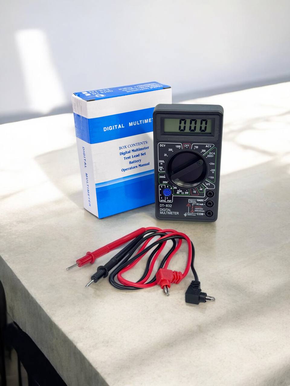 Мультиметр цифровий м.DT-832