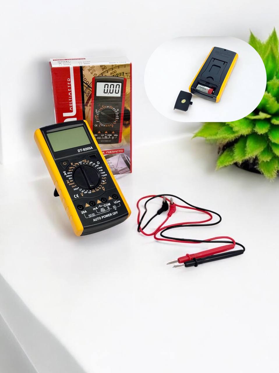 Мультиметр цифровий м.DT-9205A