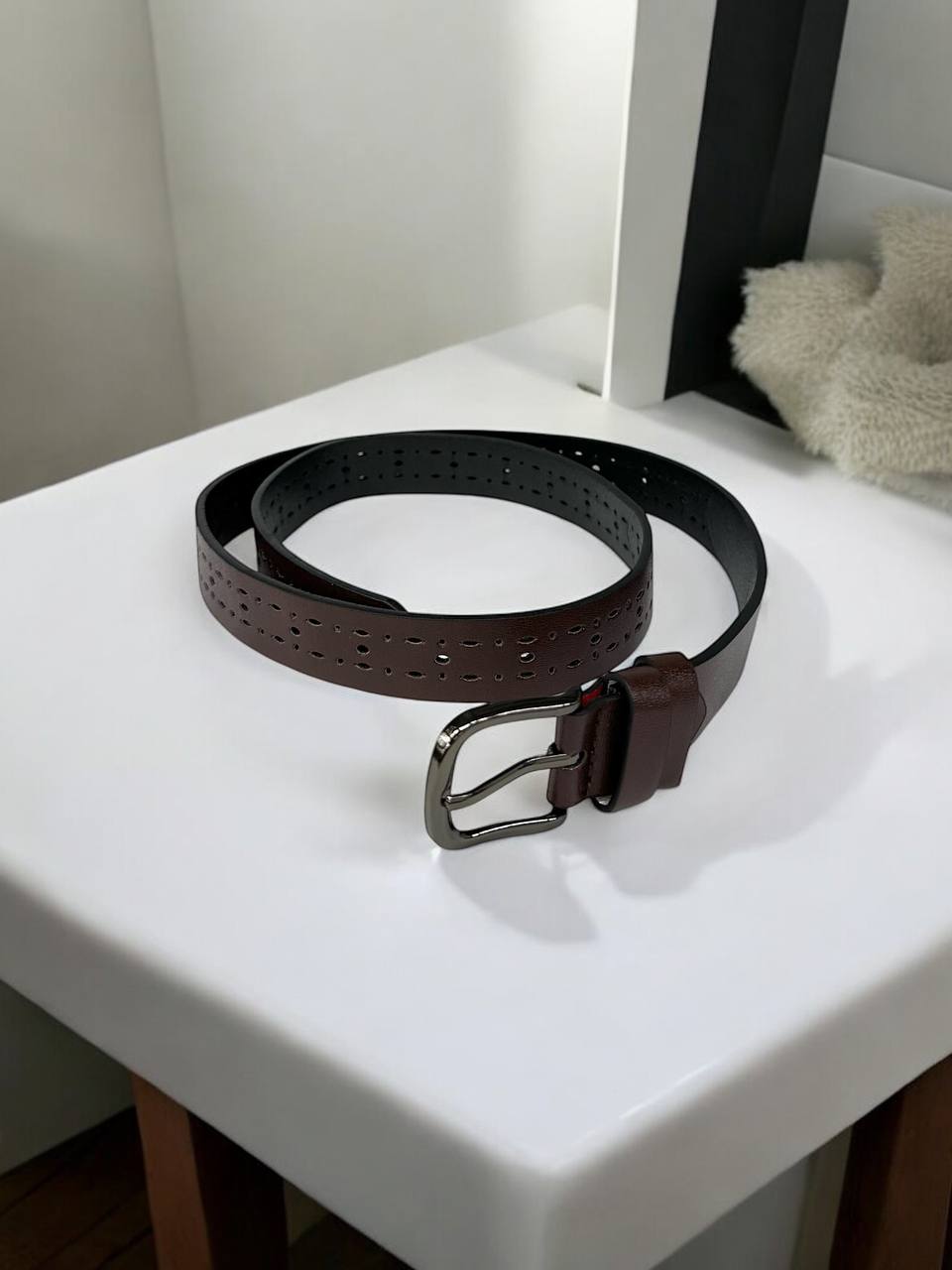 Жіночий пасок класичний (екошкіра) 3см м.XL-1/1