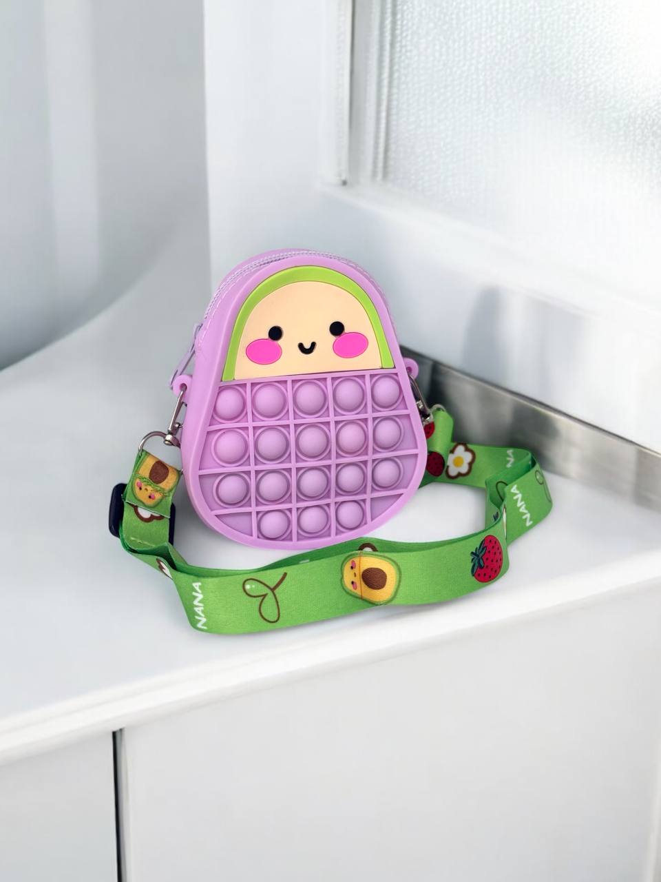 Дитяча сумочка-іграшка POP IT (силікон) м.243-5